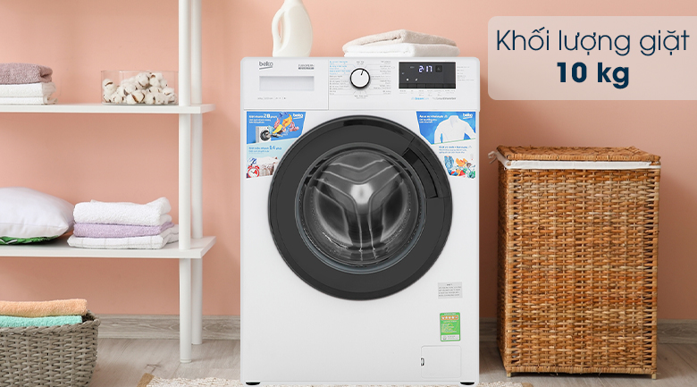 Máy giặt Beko WCV10612XB0ST - Khối lượng 10 kg