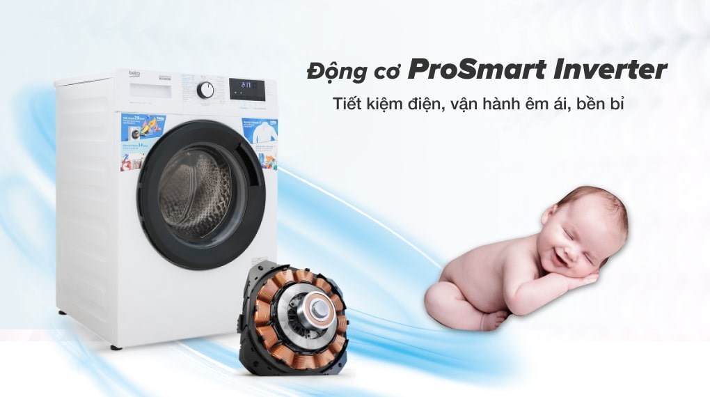 Máy giặt Beko Inverter 10 kg WCV10612XB0ST