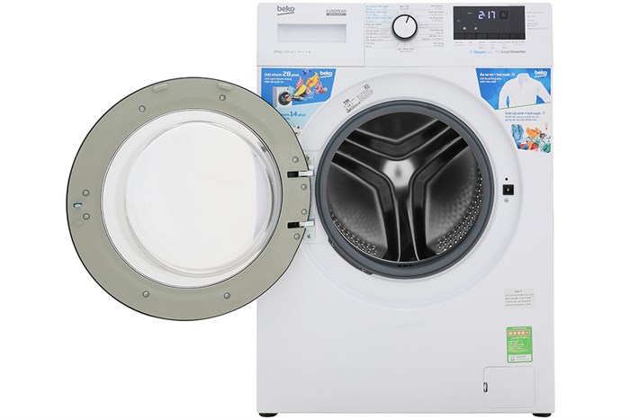 Máy giặt Beko Inverter 10 kg WCV10612XB0ST Màu Trắng