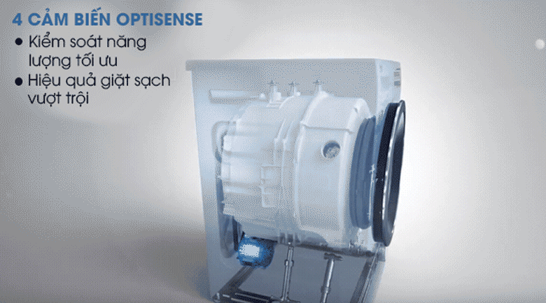 Nâng cao hiệu quả giặt tối ưu cùng cảm biến thông minh OptiSense