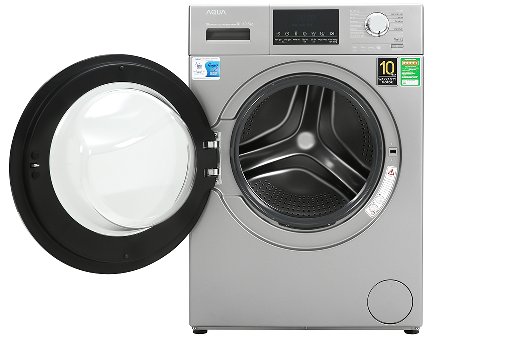 Máy giặt Aqua Inverter 10.5 KG AQD-D1050F.S giá rẻ
