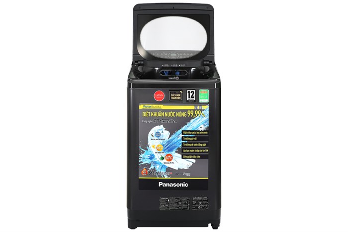 Máy giặt Panasonic Inverter 9.5 Kg NA-FD95V1BRV Màu Đen - Bạc