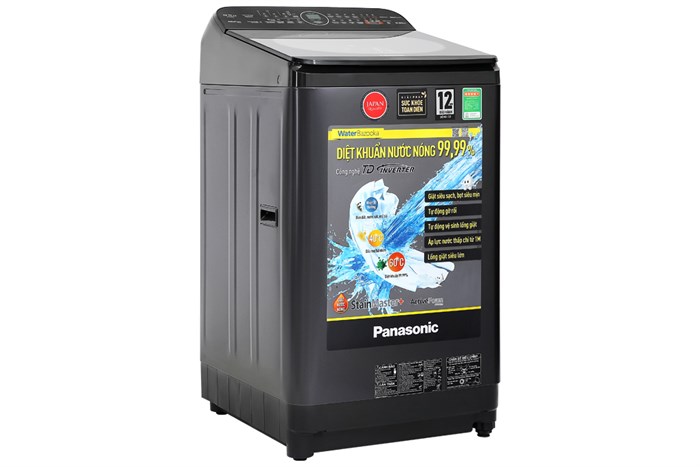 Máy giặt Panasonic Inverter 9.5 Kg NA-FD95V1BRV Màu Đen - Bạc