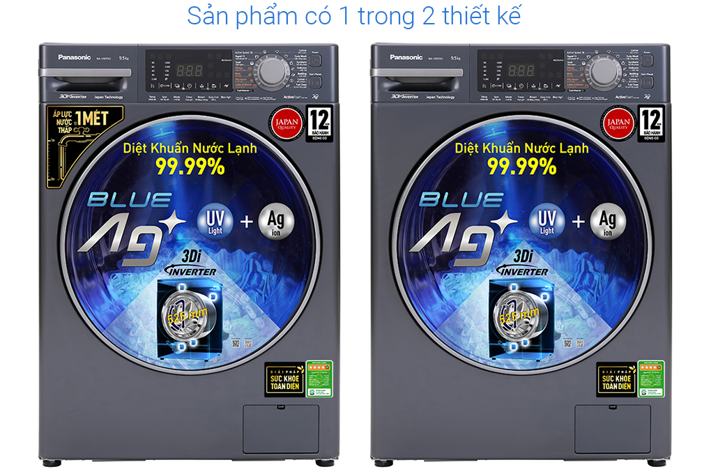 Máy giặt Panasonic Inverter 9.5 Kg NA-V95FX2BVT giá rẻ
