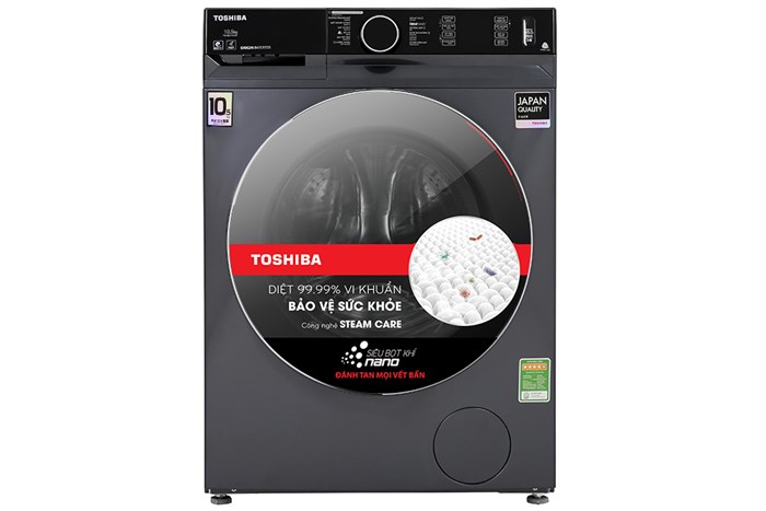 Máy giặt Toshiba Inverter 10.5 Kg TW-BK115G4V (MG) Màu Xám