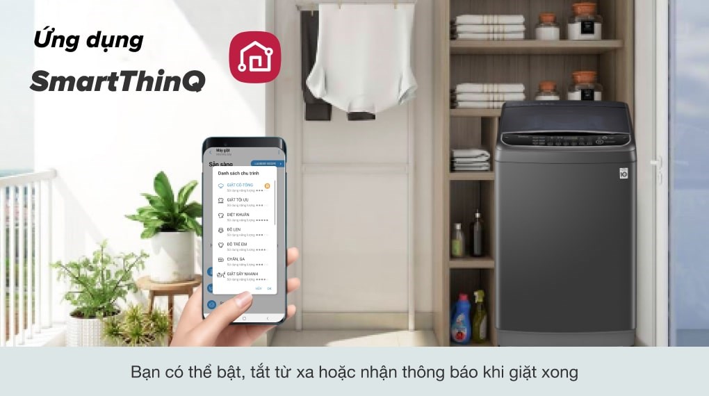 Máy giặt LG Inverter 11 kg TH2111SSAB