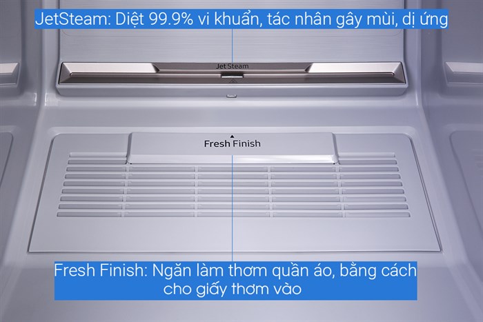 Tủ chăm sóc áo quần thông minh Samsung DF60R8600CG/SV Màu Xanh Dương