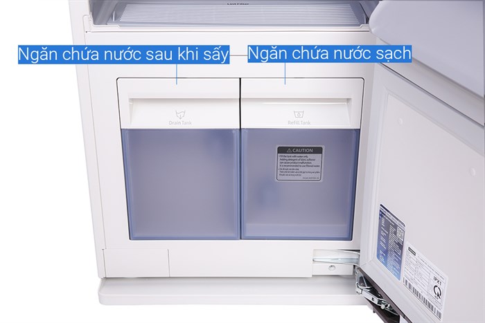 Tủ chăm sóc áo quần thông minh Samsung DF60R8600CG/SV Màu Xanh Dương