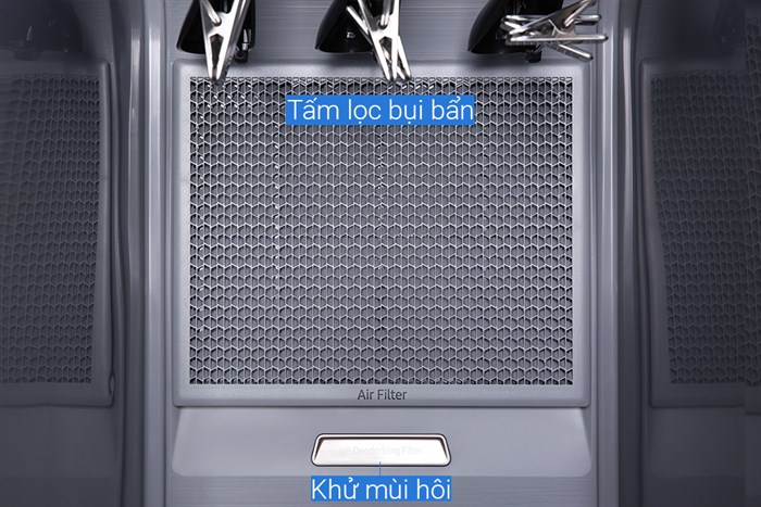 Tủ chăm sóc áo quần thông minh Samsung DF60R8600CG/SV Màu Xanh Dương