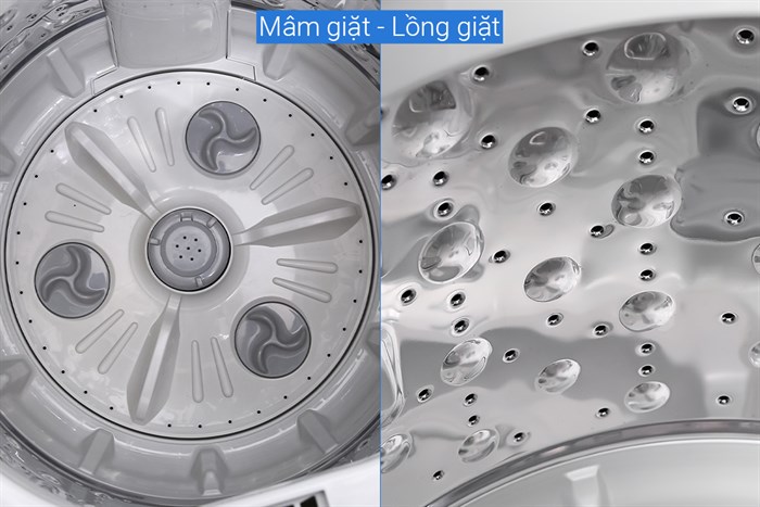 Máy giặt LG TurboDrum Inverter 9 kg T2109VSAB Màu Xám