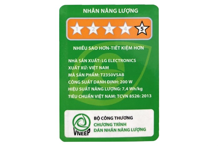 Máy giặt LG TurboDrum Inverter 10.5 kg T2350VSAB Màu Xám