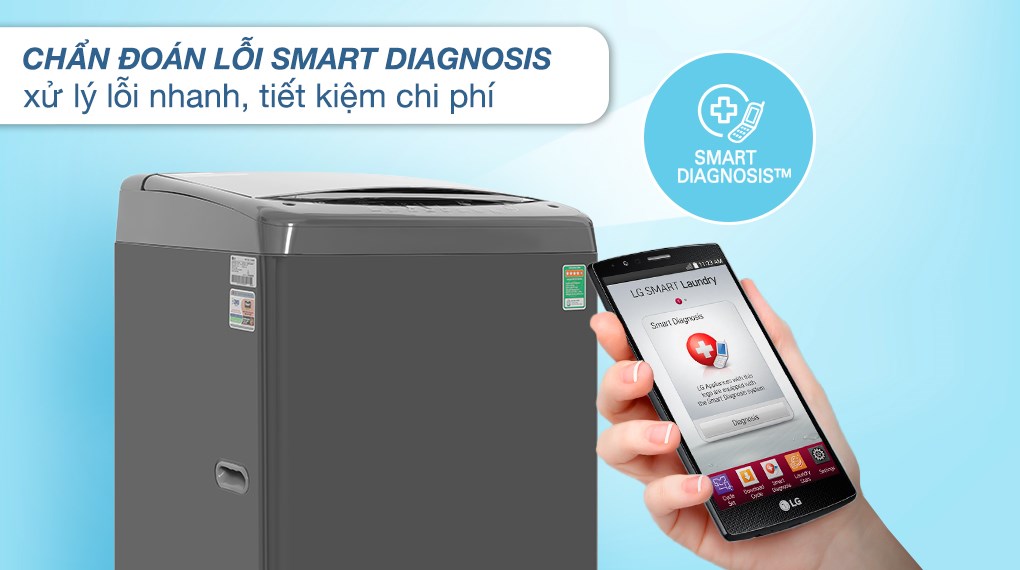 Máy giặt LG TurboDrum Inverter 11.5 kg T2351VSAB