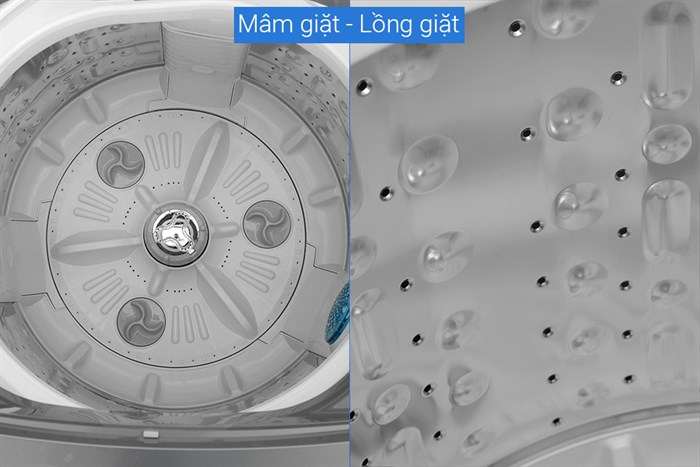 Máy giặt LG TurboDrum Inverter 11.5 kg T2351VSAB Màu Xám