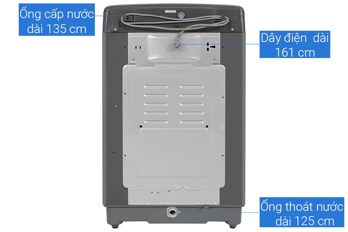 Máy giặt LG TurboDrum Inverter 11.5 kg T2351VSAB Màu Xám