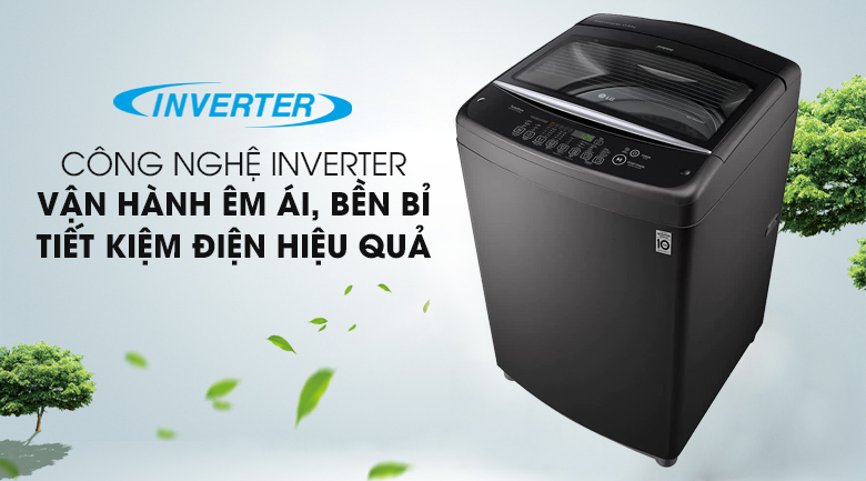Máy giặt LG Inverter 11.5 kg T2351VSAB - Tiết kiệm điện năng Inverter