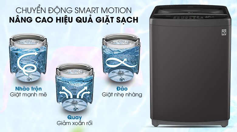 Máy giặt LG Inverter T23VSAB - Chuyển động thông minh Smart Motion 3 | Home Best