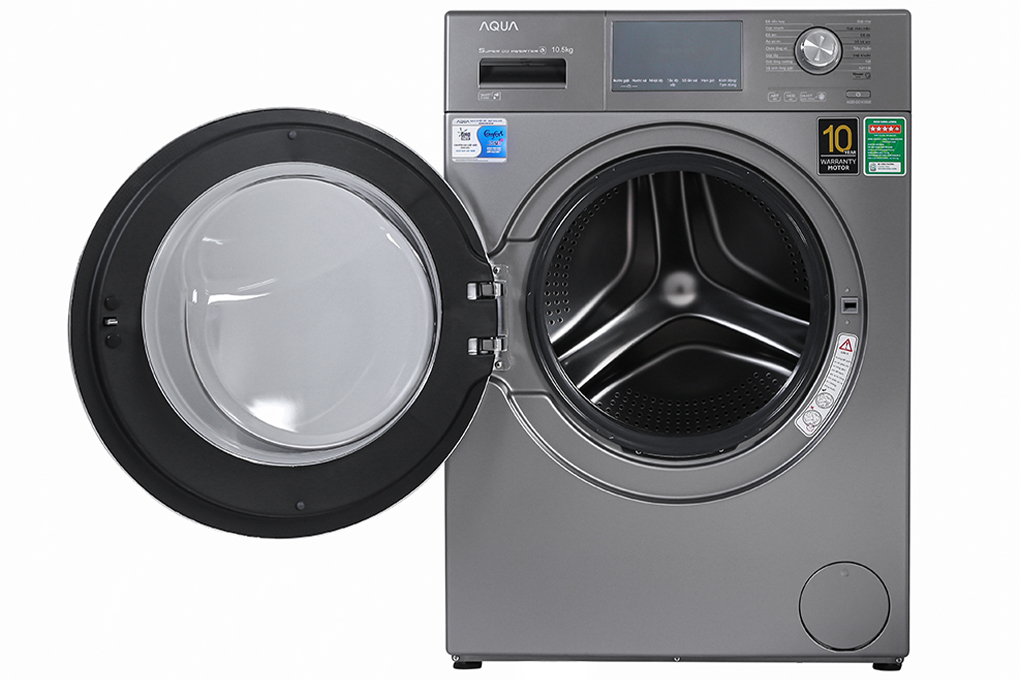 Bán máy giặt Aqua Inverter 10.5 KG AQD-DD1050E S