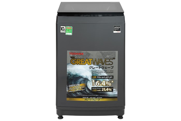 Máy giặt Toshiba Inverter 10,5 kg AW-DUK1150HV(MG) Màu Xám đậm