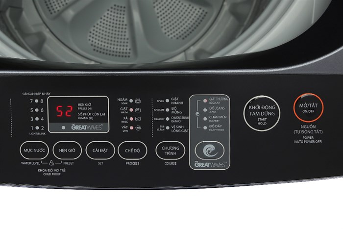 Máy giặt Toshiba Inverter 10,5 kg AW-DUK1150HV(MG) Màu Xám đậm