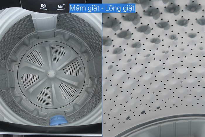 Máy giặt Toshiba Inverter 10,5 kg AW-DUK1150HV(MG) Màu Xám đậm