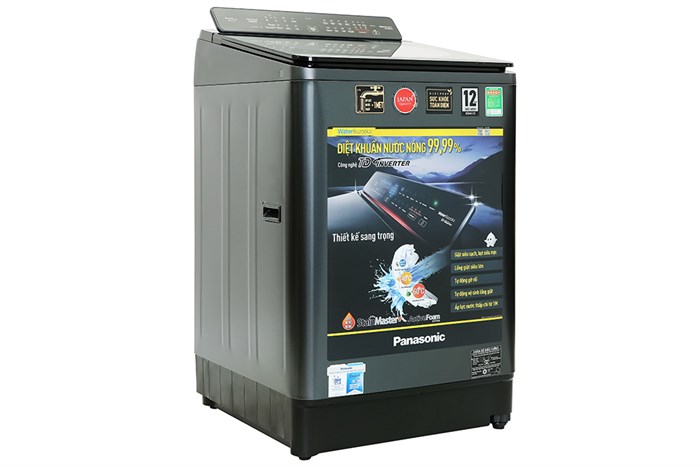 Máy giặt Panasonic Inverter 14 Kg NA-FD14V1BRV Màu Đen