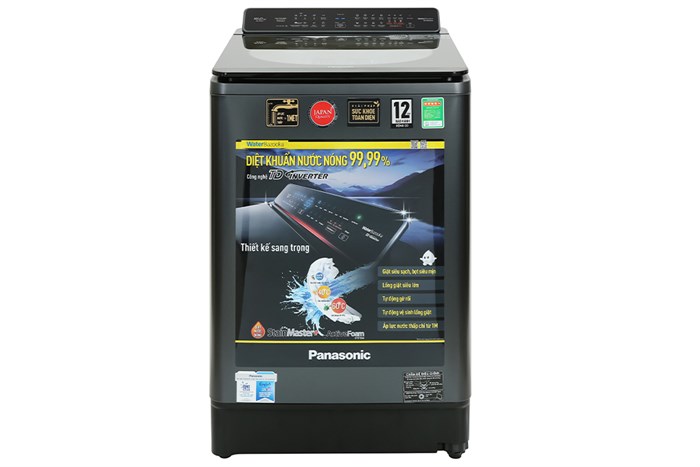 Máy giặt Panasonic Inverter 16 Kg NA-FD16V1BRV Màu Đen