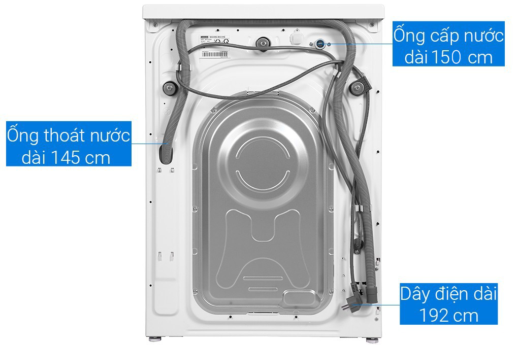 Máy giặt Samsung Inverter 10kg WW10TP44DSH/SV Màu Trắng