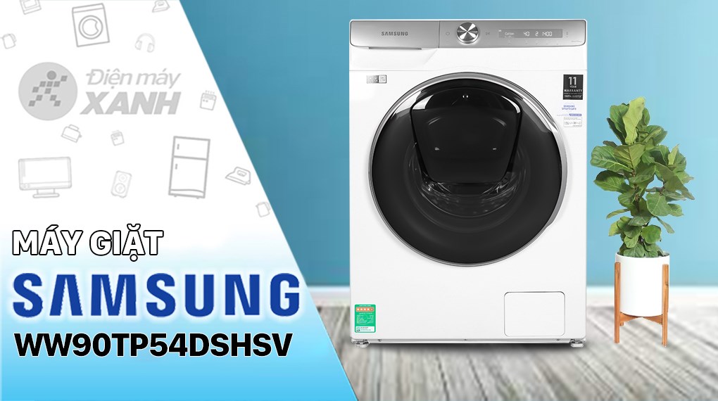 Máy giặt Samsung Inverter 9 Kg WW90TP54DSH/SV