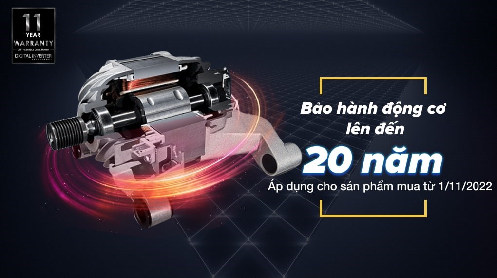 Máy giặt Samsung AI Inverter 10 kg WW10T634DLX/SV