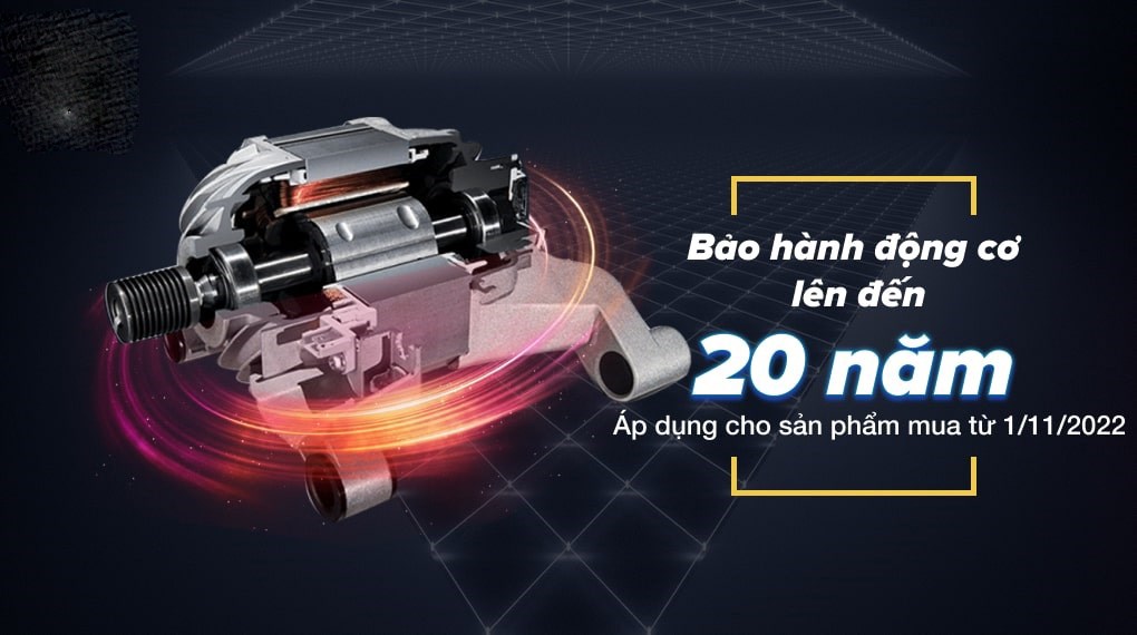 Máy giặt Samsung Inverter 9.5 kg WW95TA046AX/SV