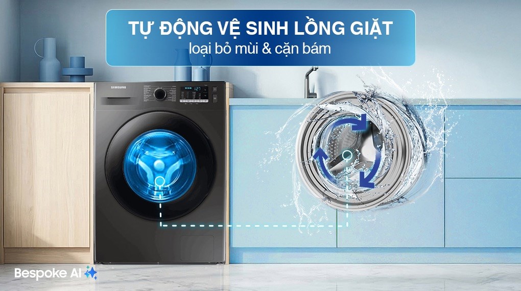 Máy giặt Samsung Inverter 9.5 kg WW95TA046AX/SV