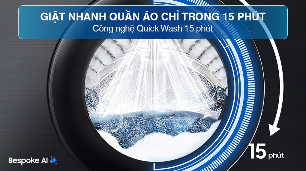 Máy giặt Samsung Inverter 9.5 kg WW95TA046AX/SV