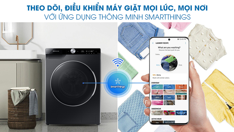 Máy giặt Samsung AI Inverter 9kg WW90TP44DSB/SV - 14