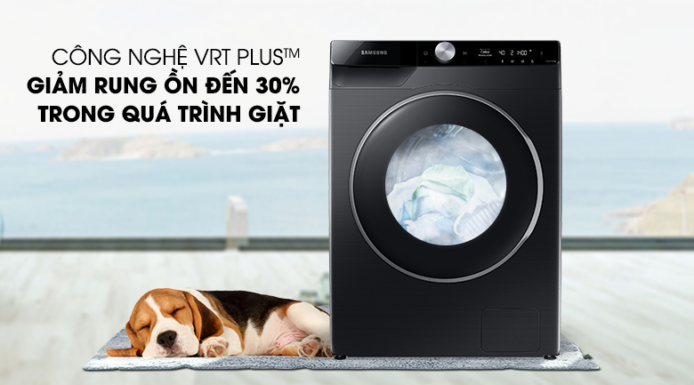 Máy giặt Samsung AI Inverter 9kg WW90TP44DSB/SV - 11
