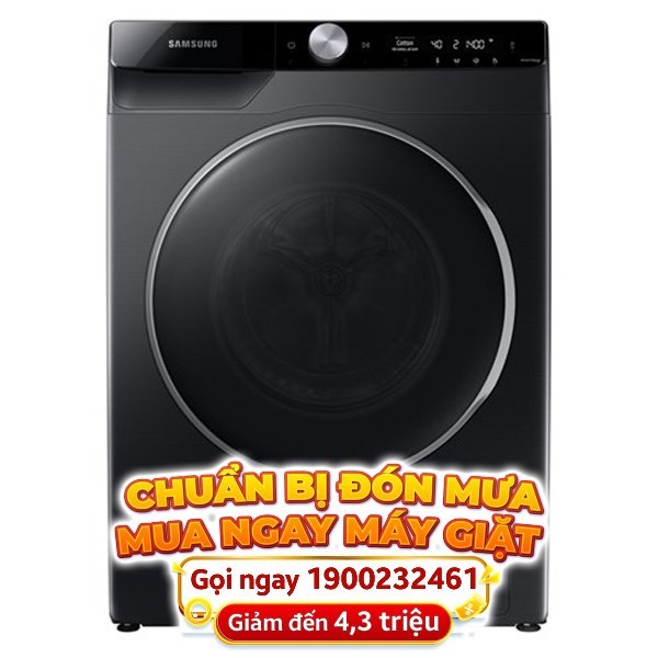 Máy giặt Samsung AI Inverter 9kg WW90TP44DSB/SV
