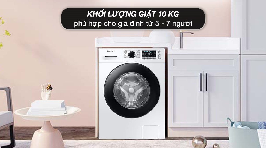Máy giặt Samsung Inverter 10 kg WW10TA046AE/SV