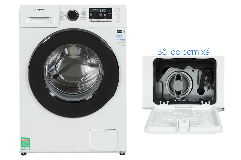 Máy giặt Samsung Inverter 10 kg WW10TA046AE/SV Màu Trắng