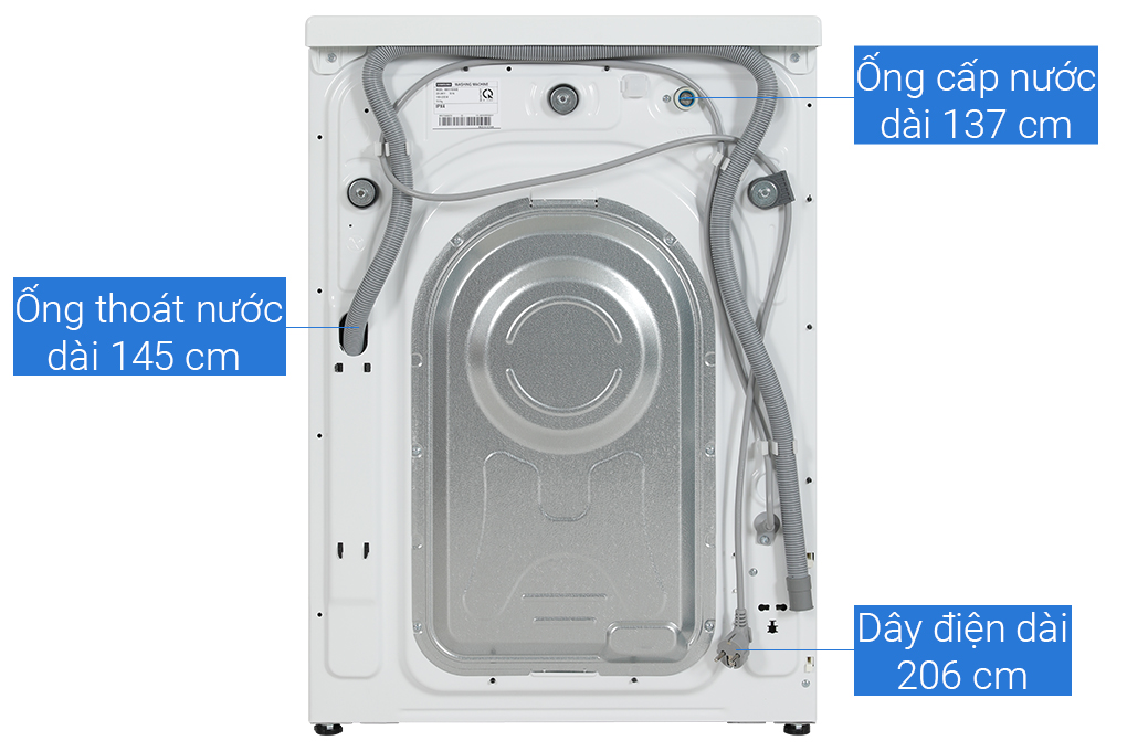Máy giặt Samsung Inverter 10 kg WW10TA046AE/SV Màu Trắng