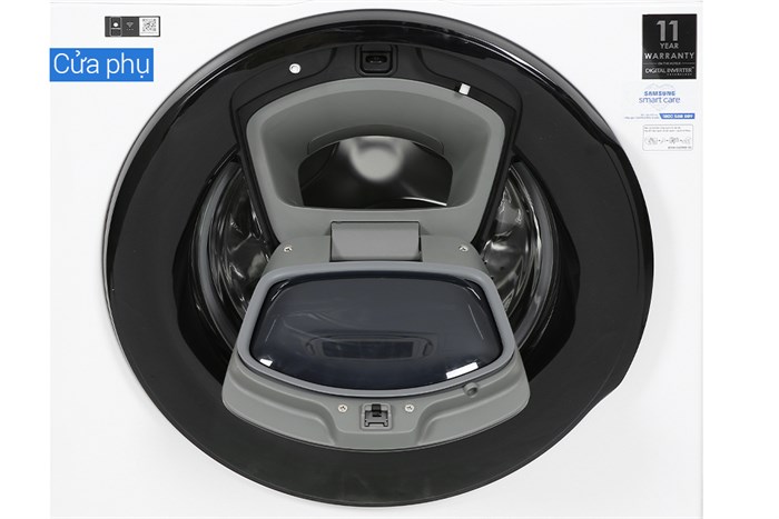 Máy giặt Samsung Addwash Inverter 8.5kg WW85T554DAW/SV Màu Trắng