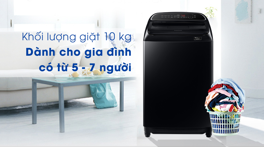 Máy giặt Samsung Inverter 10 Kg WA10T5260BV/SV - 11