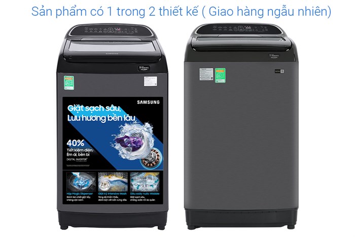 Máy giặt Samsung Inverter 10 Kg WA10T5260BV/SV Màu Đen