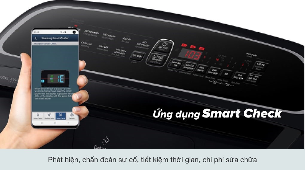 Máy giặt Samsung Inverter 11 kg WA11T5260BV/SV