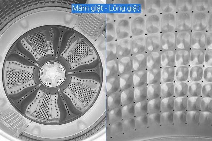 Máy giặt Aqua 10.5 KG AQW-FR105GT BK Màu Đen