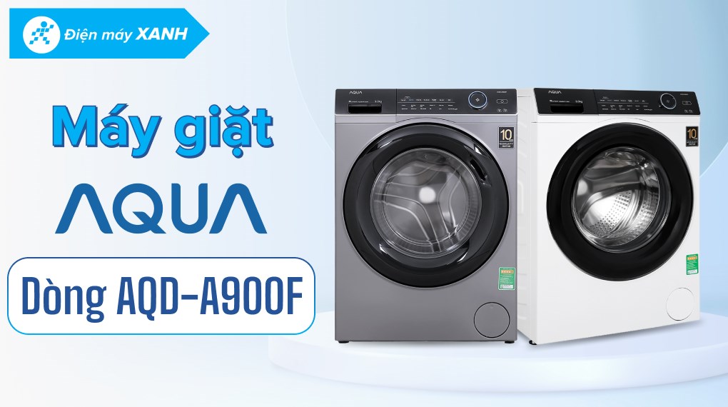 Máy giặt Aqua Inverter 9.0 KG AQD-A900F W