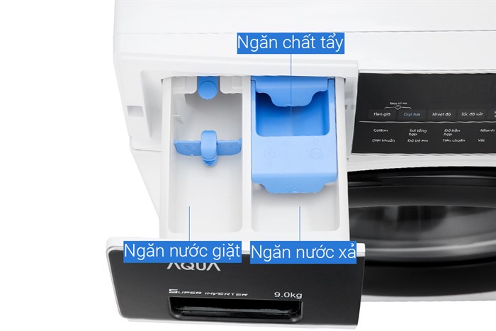 Máy giặt Aqua Inverter 9.0 KG AQD-A900F W Màu Trắng