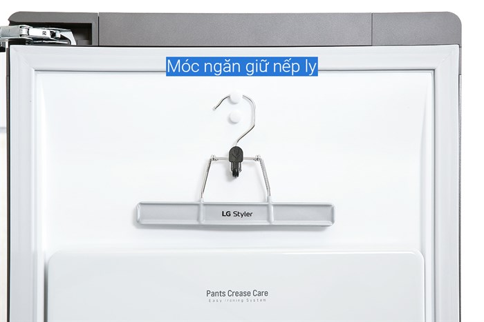 Tủ chăm sóc quần áo thông minh LG Styler Inverter 5 móc S5MB Màu Chrome