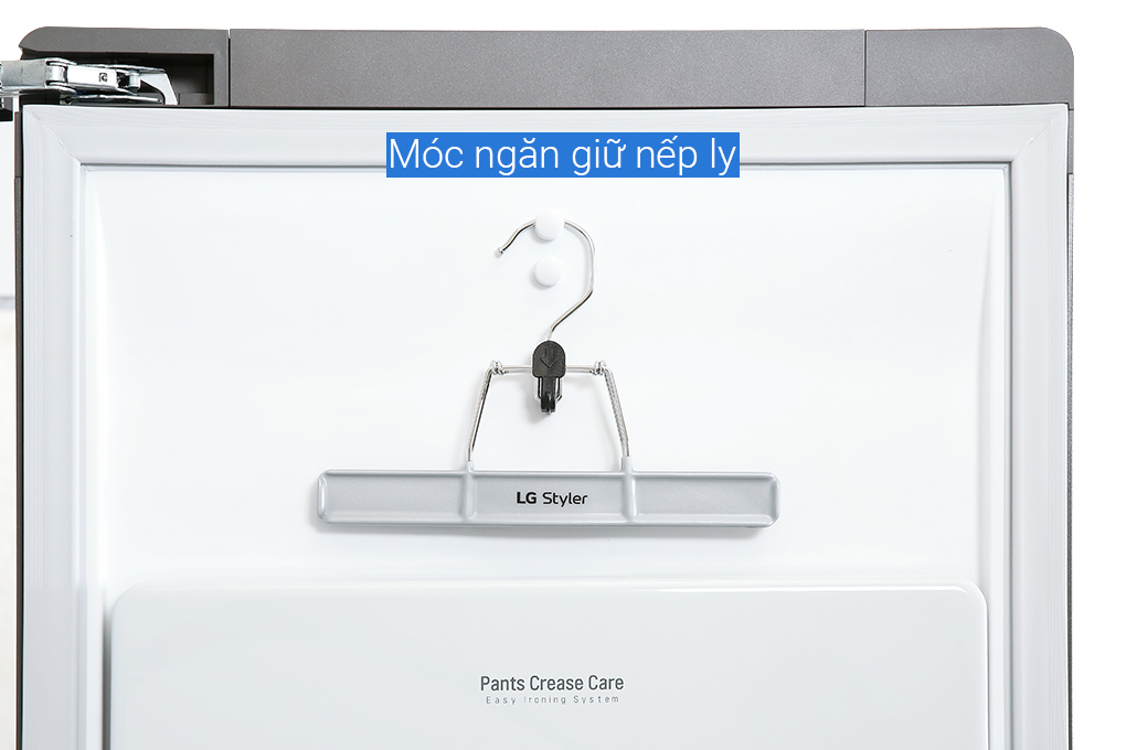 Tủ chăm sóc quần áo thông minh LG Styler Inverter 5 móc S5MB Màu Chrome