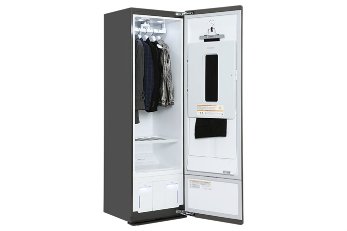 Tủ chăm sóc quần áo thông minh LG Styler Inverter 5 móc S5MB Màu Chrome