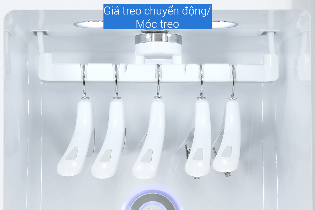 Tủ chăm sóc quần áo thông minh LG Styler Inverter 5 móc S5MB Màu Chrome