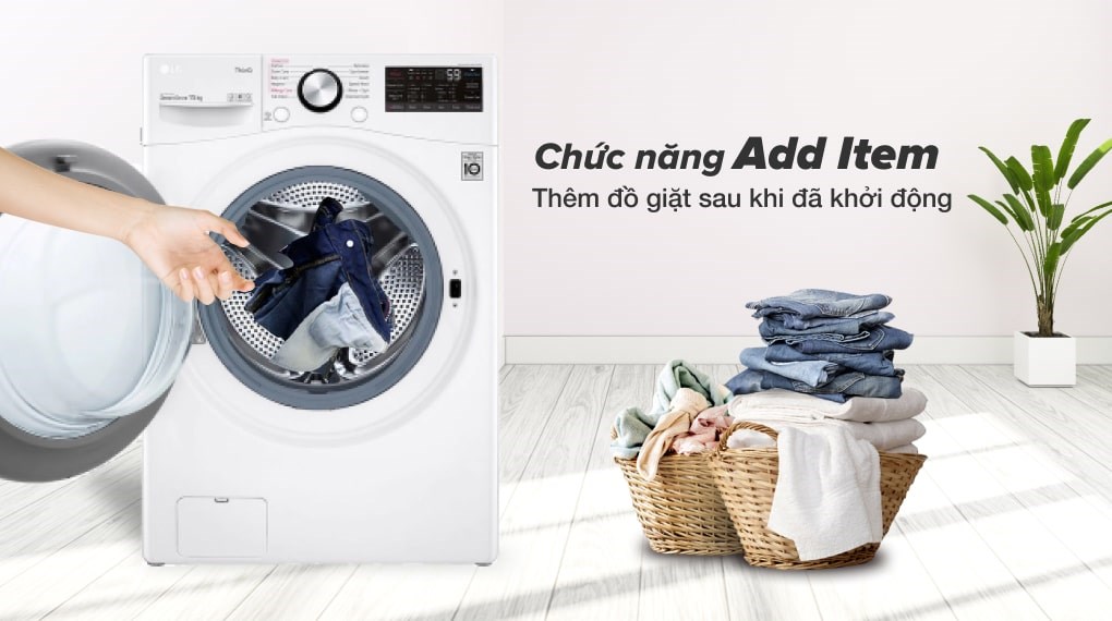 Máy giặt LG AI DD Inverter 15 Kg F2515STGW - 17